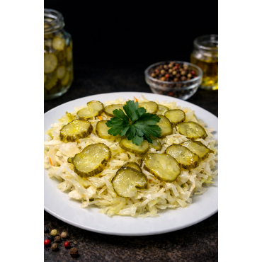 Salata de varza si castraveti murati